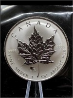 2008 Rat Privy Mark Silver Maple Coin