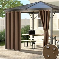 INDOOR/OUTDOOR CURTAINS FOR PATIO WATERPROOF