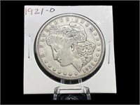 1921-D Morgan Silver Dollar