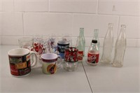 Coca Cola Mugs, Glasses & Bottles