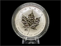 2007 Pig Privy Mark Silver Maple Coin
