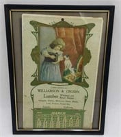 1904 Williamson & Crosby Display Calendar