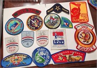 15 Vintage Badges BR10B17