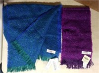 Two Blarney Woollen Mills Knit Scarves HB16B5