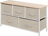 5 Drawer sogesfurniture Fabric Dresser