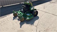 John Deere Quick Trak Stand On Mower,