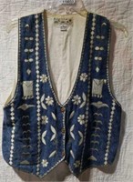 Against All Possible Odds Embroidered Vest