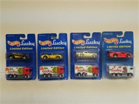 Hot Wheels Lucky Limited Edition Lot Of 4 BR5B