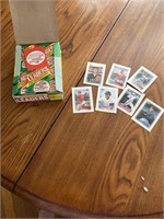 For the baseball enthusiast, a box of cards