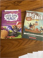 Scholastic books upside down magic blast back