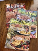 Taste of home magazines from 99 to 2000 and