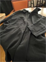 Black Giorgio Armani coat liner 56 Loro Piama