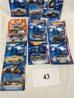 Lot of 9 Hot Wheel Cars and 1 Matchbox