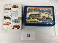 Mini Car Collectors Show Case & Matchbox 24 Case