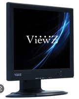 (5) ViewZ VZ-15RTV LCD CCTV 15" Monitors