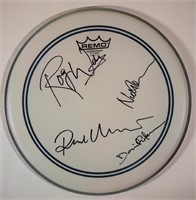 Pink Floyd signed drum head