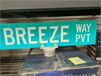 DOUBLE SIDED FULL SIZE PRIVATE DRIVE ROAD SIGN