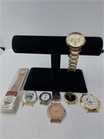 Lot of 7 Watches Including Vintage Mickey Mouse