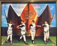 Baseball Legends signed photo.