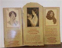 Gouraud's Oriental Cream Cardboard Signs Lot Of 3