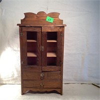 Vintage Salesman Sample mini Hutch/cupboard