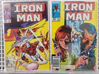 2 Iron Man CPVs: #201 MHG/HG & #203 MHG