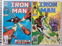 2 Iron Man MHG/HG CPVs: #208 & 209