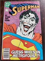 Superman #9 (1987) CLASSIC BYRNE JOKER CVR CPV MHG