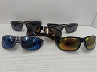 Lot of 5 Pair sunglasses full frame