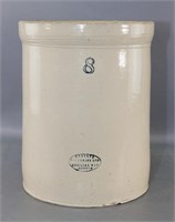 Large 8 Gallon Stoneware Crock