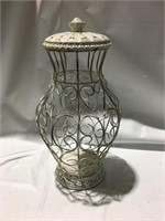 $25.00 home decor 17” white color