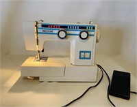 Necchi Sewing Machine w/ Manual Works