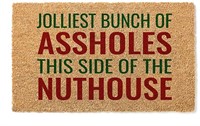 $40.00 front porch welcome mat for entry