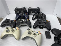 Controllers lot XBOX 360 and PlayStation