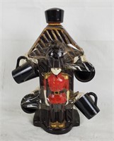 Vtg Royal Guard Decanter Sake Set Japan