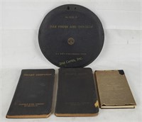 Vtg Antique Books, Navy Star Finder Railways Steel