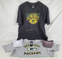 New Visor Hats & Nfl Packers Shirts