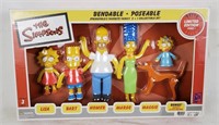Nos The Simpsons Bendy Figures Set