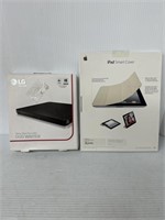 Lg dvd writer and iPad Smart Cover