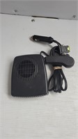 Portable heater & fan device