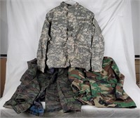 3 Camouflage Jackets