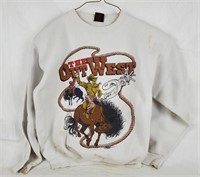 The Out West Rodeo Sweatshirt Size L