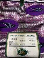 6 YARDS PRINTED BY VLISCO IN HOLLAND 2PK