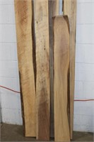 5 Live Edge Boards Tallest 118, Various Sizes