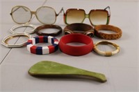 Vintage Sunglasses & Jewellery