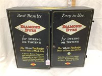 Diamond Dyes 2 Door Metal Cabinet/Store Display,