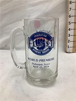 Picket’s Beer/1978 FIST World Premiere Glass Mug,