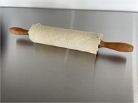 Wood Rolling Pin w/Cover