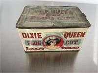 Dixie Quenn Plug Cut Smoking Tobacco Tin