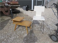 Vintage Chair & End Table